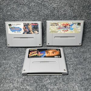 Nintendo Super Famicom Cassette SNES Games Retro Japan 90s Bundle Lot X 3 Games